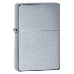 Vintage Brushed Chrome lighter