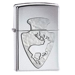 Trophy Buck Emblem lighter