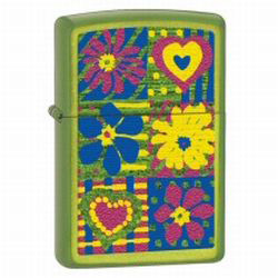 Hearts and Flowers Lurid Lighter