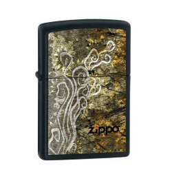 Scroll Black Matte Lighter