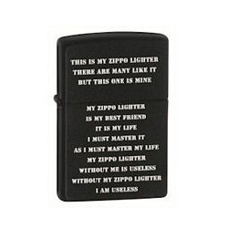 Creed Black Matte Lighter