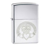 Zippo High Polish Chrome DL Claddagh Lighter